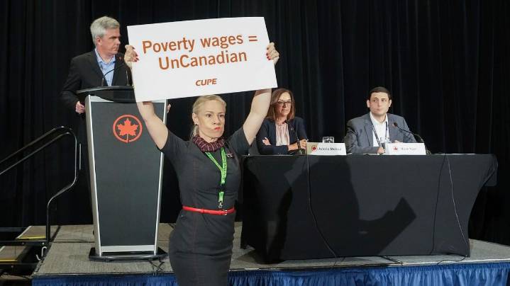 Air Canada starts canceling flights ahead of work stoppage that could impact hundreds of thousands