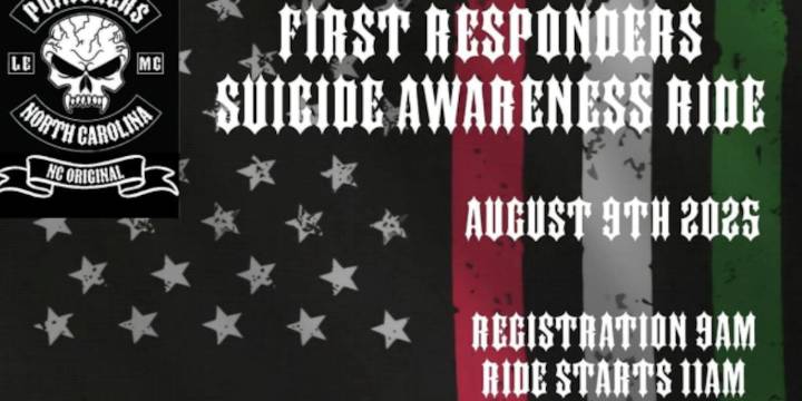 First Responders Suicide Awareness Ride