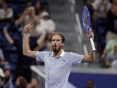 Former world no 1 Medvedev erupts after media mishap during US Open loss