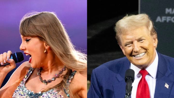 Which Super Bowl attendee has more followers, Taylor Swift or Trump?