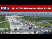 LIVE NOW: Crash backs up traffic on Howard Frankland