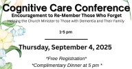 Cognitive Care Conference to take place Sept. 4