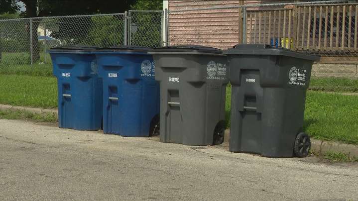 Some delays still expected in trash and recycling collection after picket outside Erie, Michigan facility