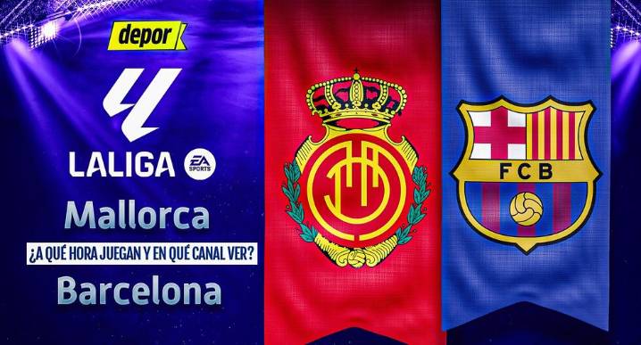 ¿En qué canales ver Barcelona vs. Mallorca y a qué hora juegan por LaLiga?