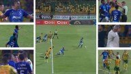 Cómo se explica: Millonarios, penalti, invasión, error y reversa del árbitro en Copa BetPlay