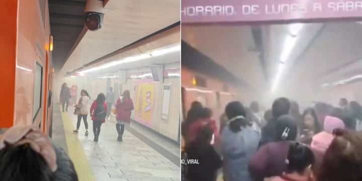 Línea 1 del Metro CDMX: usuarios denunciaron presencia de humo en la estación Pino Suárez