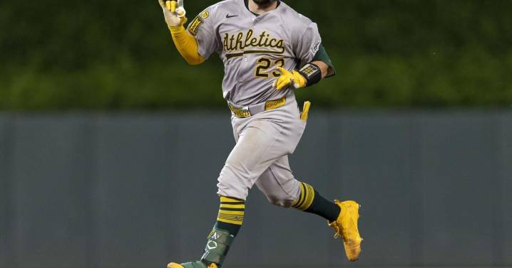 Langeliers hits a 2-run home run in the 10th inning to lift the A's past the Twins, 4