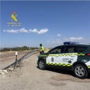 La Guardia Civil de Teruel intercepta un vehículo en la N