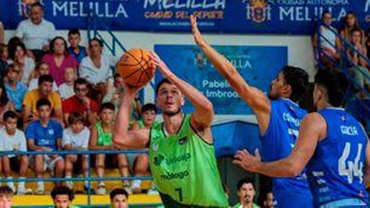 El Unicaja estrena la pretemporada con victoria en Melilla (59