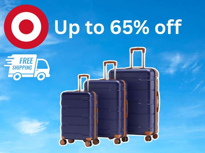 Target’s massive luggage sale has travelers rushing to grab this premium 3-piece set at 65% off before it sells out