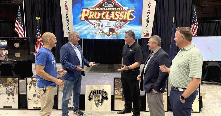 ECHL will return to War Memorial in exhibition evoking memories of Johnstown Chiefs