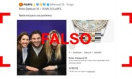 Es falso que Karina Milei está usando un reloj Rolex de US$ 35 mil en esta foto