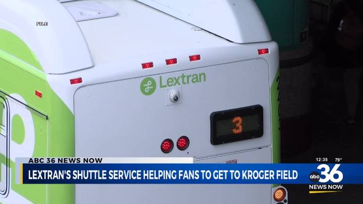 Lextran shuttle offers rides to UK Football home game Saturday