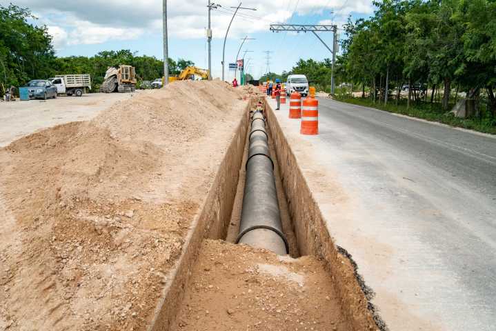 Aguakan amplía red sanitaria en la zona sur de Cancún