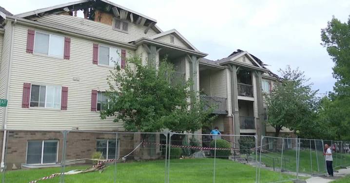 Resident injured in fire that destroyed Eagle Mountain apartments