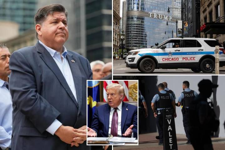 Trump slams Pritzker on Chicago crime; governor's reported weight loss fuels 2028 speculation