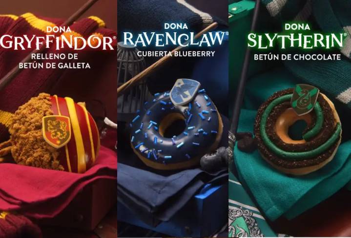 Krispy Kreme lanza donas inspiradas en Harry Potter: sabores mágicos llegan a México