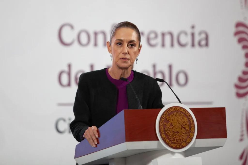 Sheinbaum anuncia reformas para continuar el combate a los factureros