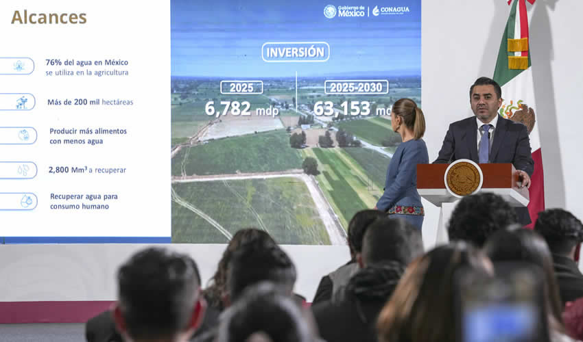 Histórica Inversión de más de 60 mil Millones de Pesos Para Distritos de Riego y Garantizar el Agua Como un derecho