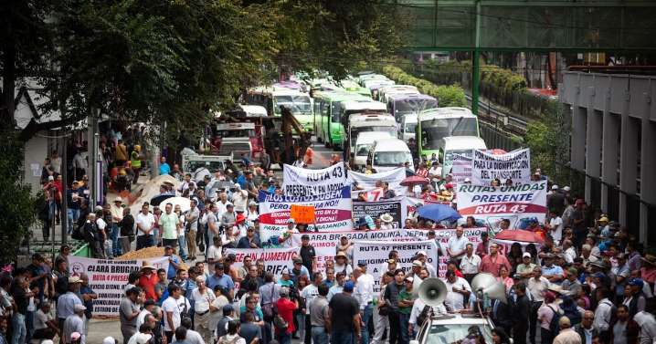 Transportistas anuncian megabloqueo de accesos a la CDMX el 1 de septiembre