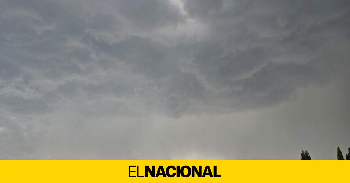 Nuevo episodio de tormentas rabiosas en Catalunya con truenos, granizadas y menos calor
