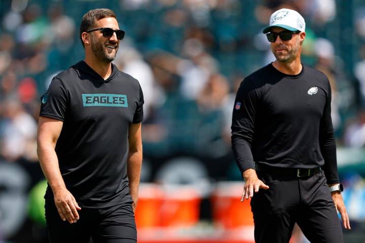 Eagles’ Nick Sirianni made a bet seven years ago. Now, he gets to see if it was right.