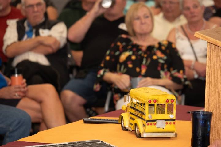 Wolf Creek Public School bus drivers meet to discuss bus safety