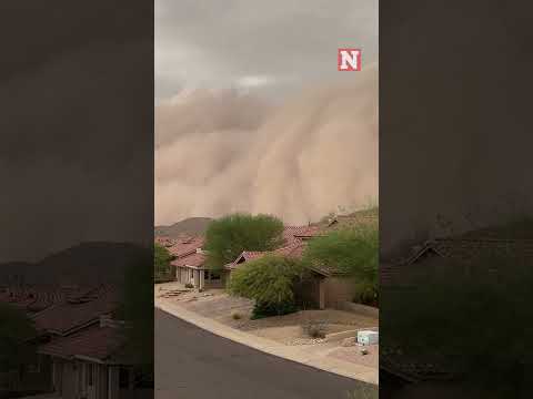 Phoenix Dust Storm Engulfs Parts Of The City, Creates Dangerous Driving Conditions