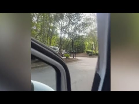 Cell phone video captures sound of gunshots near Atlanta's Emory University