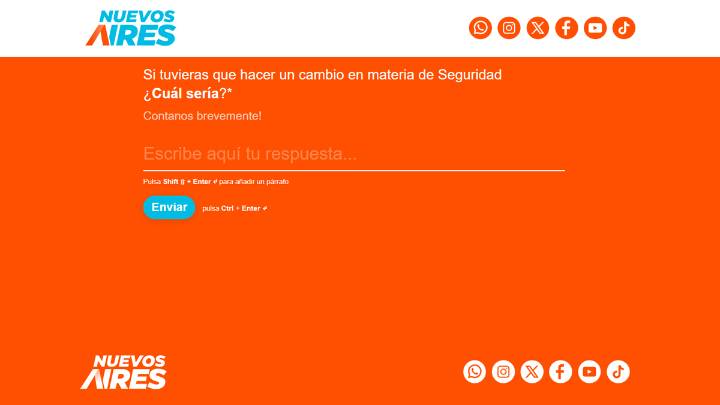 Nuevos Aires lanza una plataforma para comunicarse con los ciudadanos