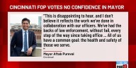 Mayor Pureval issues response to FOP's no-confidence vote