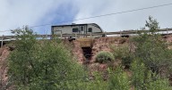 Persistent rain worsens erosion under Highway 24