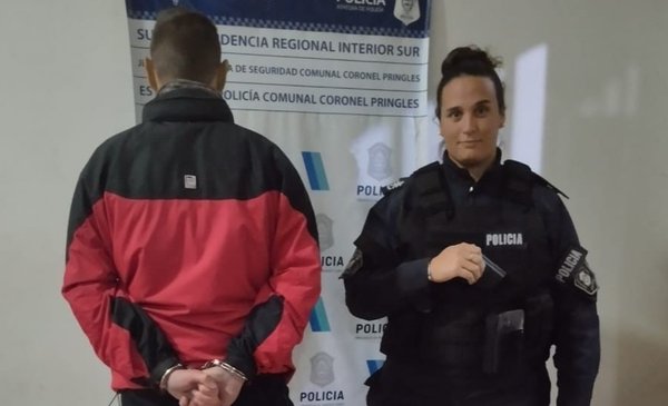 Coronel Pringles: fue a reclamar por su sobrino preso y lo arrestaron por amenazar a la policía
