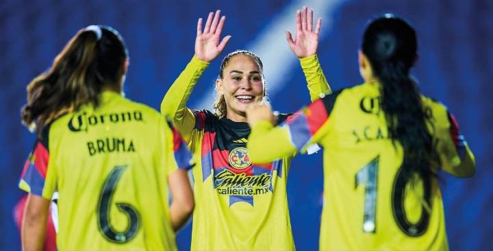 América golea en casa a Santos en la Jornada 8 de la Liga MX Femenil