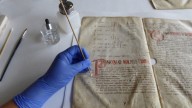 La minuciosa restauración del manuscrito más valioso sobre la organnización archivística de la Catedral de León