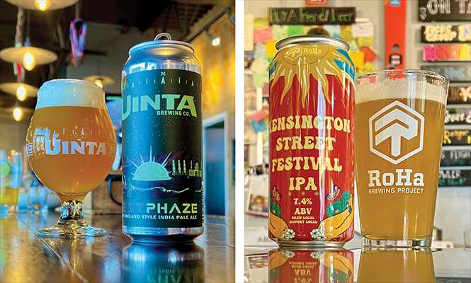 Beer reviews: Uinta Test Phaze Lab Sequence 003 and RoHa Kensington Street Festival IPA