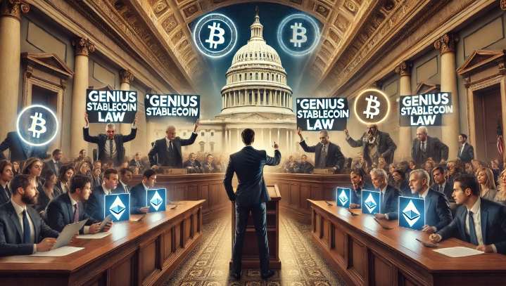 Crypto Lobbyists Resist Banking Industry's GENIUS Stablecoin Law Proposal