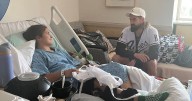 Reno Aces Pitcher Casey Kelly visits Renown Children's Hospital