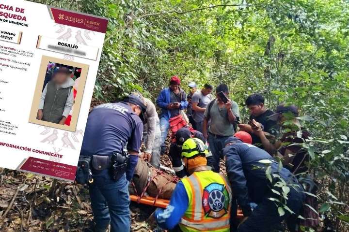 Adulto mayor pasó cuatro días extraviado en la sierra de Hidalgo; fue localizado con vida
