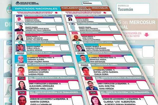 #26DeOctubre :Son nueve las listas que competirán por cuatro bancas en Tucumán
