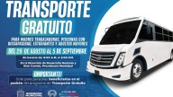 Anuncia fechas para entrega de boletos de transporte gratuito