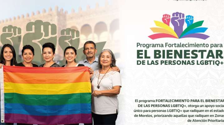 Estas 600 personas de la comunidad LGBTIQ+ podrán recibir un apoyo de 5 mil pesos en Morelos