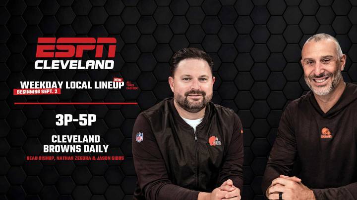 Cleveland Browns Daily moving to 3-5 p.m. beginning Sept. 2
