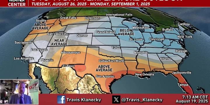 Very warm and humid conditions hold tough for a few more days, but some early fall weather is just around the corner