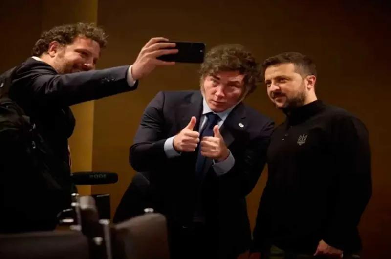 Zelenski y Milei mantuvieron una extensa conversación: de qué hablaron y qué pedido le hizo el argentino
