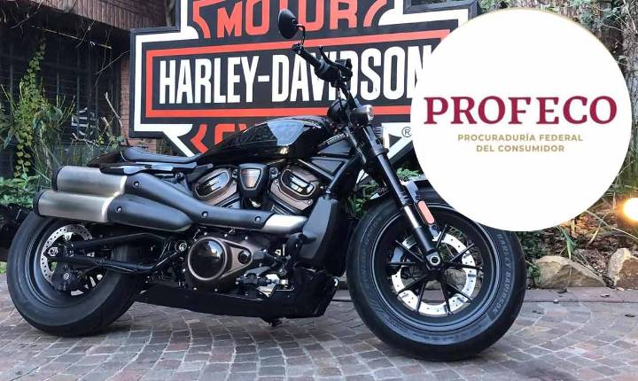 Lanza Profeco alerta por casi 500 motocicletas Harley-Davidson con riesgo de accidente