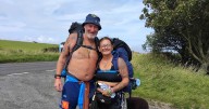 Couple's charity challenge takes them to Dumfries and Galloway coastline