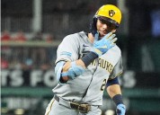 Bateo de Christian Yelich hizo ganar a Cerveceros