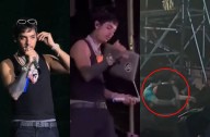 Natanael Cano golpea a DJ en pleno concierto