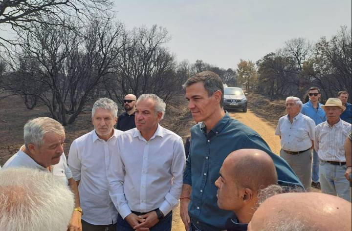 El Gobierno declarará zona catastrófica algunas áreas afectadas por los incendios